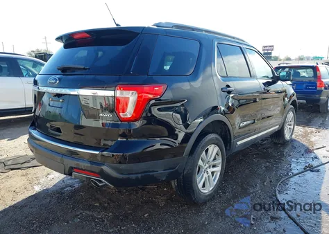 2018 Ford Explorer Xlt из США, поврежденный, VIN 1FM5K8D86JGC50250